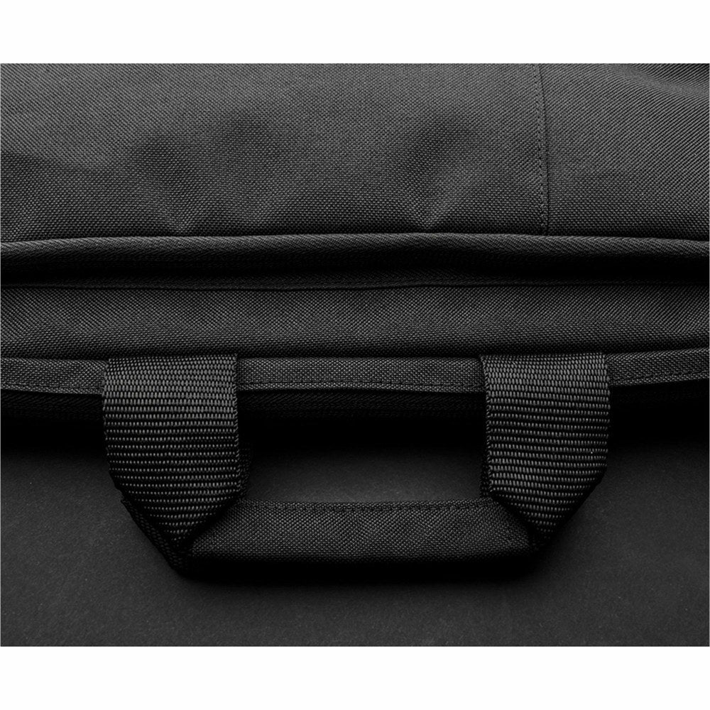 Solo New York Carrying Case for 11.6in Chromebook, Notebook - Black - Drop Resistant, Bacterial Resistant, Water Resistant - Fabric Body - Handle - 1 Each