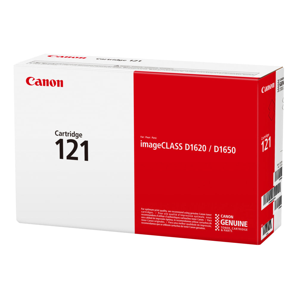 Canon 121 Black Toner Cartridge, 3252C001