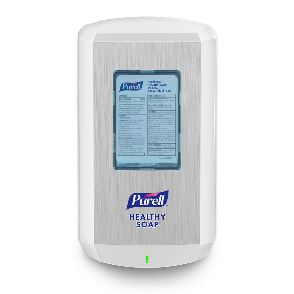 Purell CS8 Wall-Mount Touch-Free Soap Dispenser, White