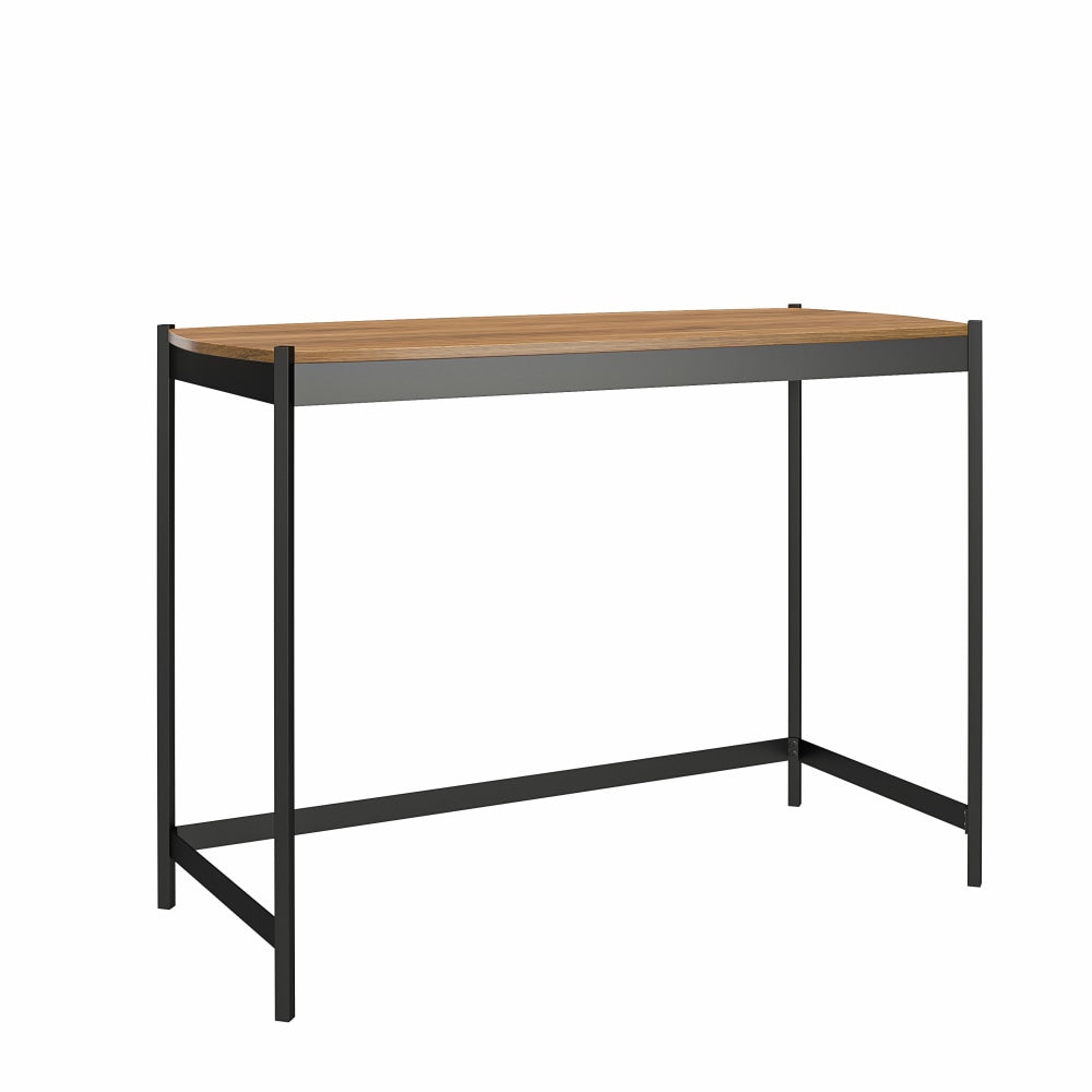 Ameriwood Home Tallulah 42inW Computer Desk, Walnut/Gray