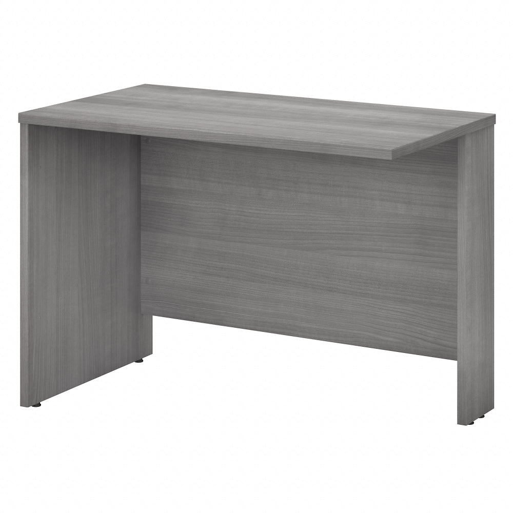 Bush Business Furniture Studio C 42inW Desk Return, Platinum Gray, Standard Delivery