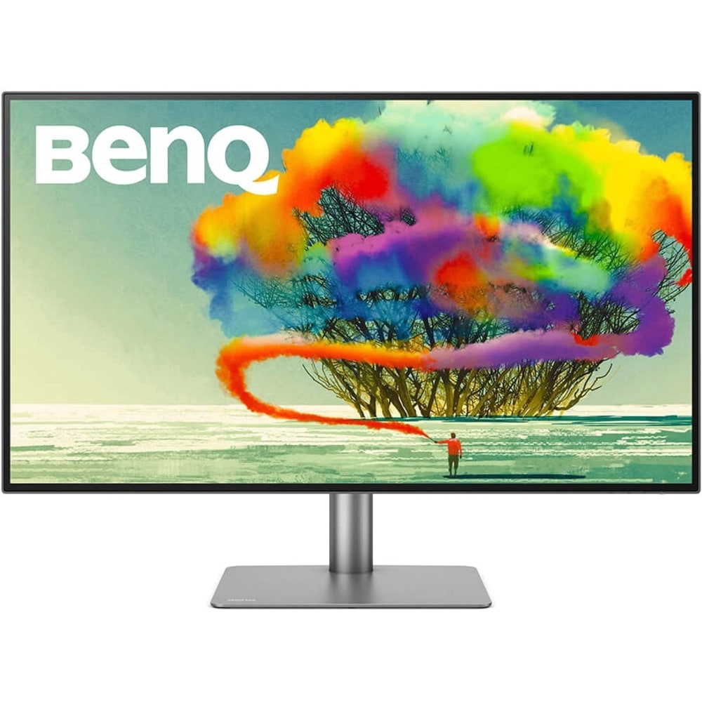 BenQ PD3220U 32in 4K UHD IPS Thunderbolt3 Calibrated LCD Monitor for Designer - 16:9 - Gray - 31.5in Viewable - In-plane Switching (IPS) Technology - LED Backlight - 3840 x 2160 - 1.07 Billion Colors - 350 Nit - 5 ms - GTG Refresh Rate - Speakers