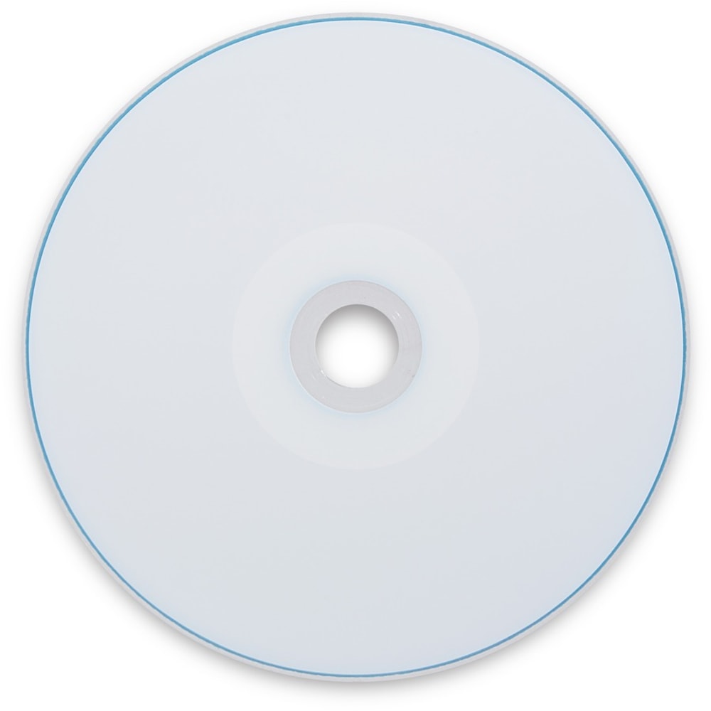 Verbatim CD-R 700MB 52X White Thermal Printable, Hub Printable - 100pk Spindle - 700MB - 100 Pack