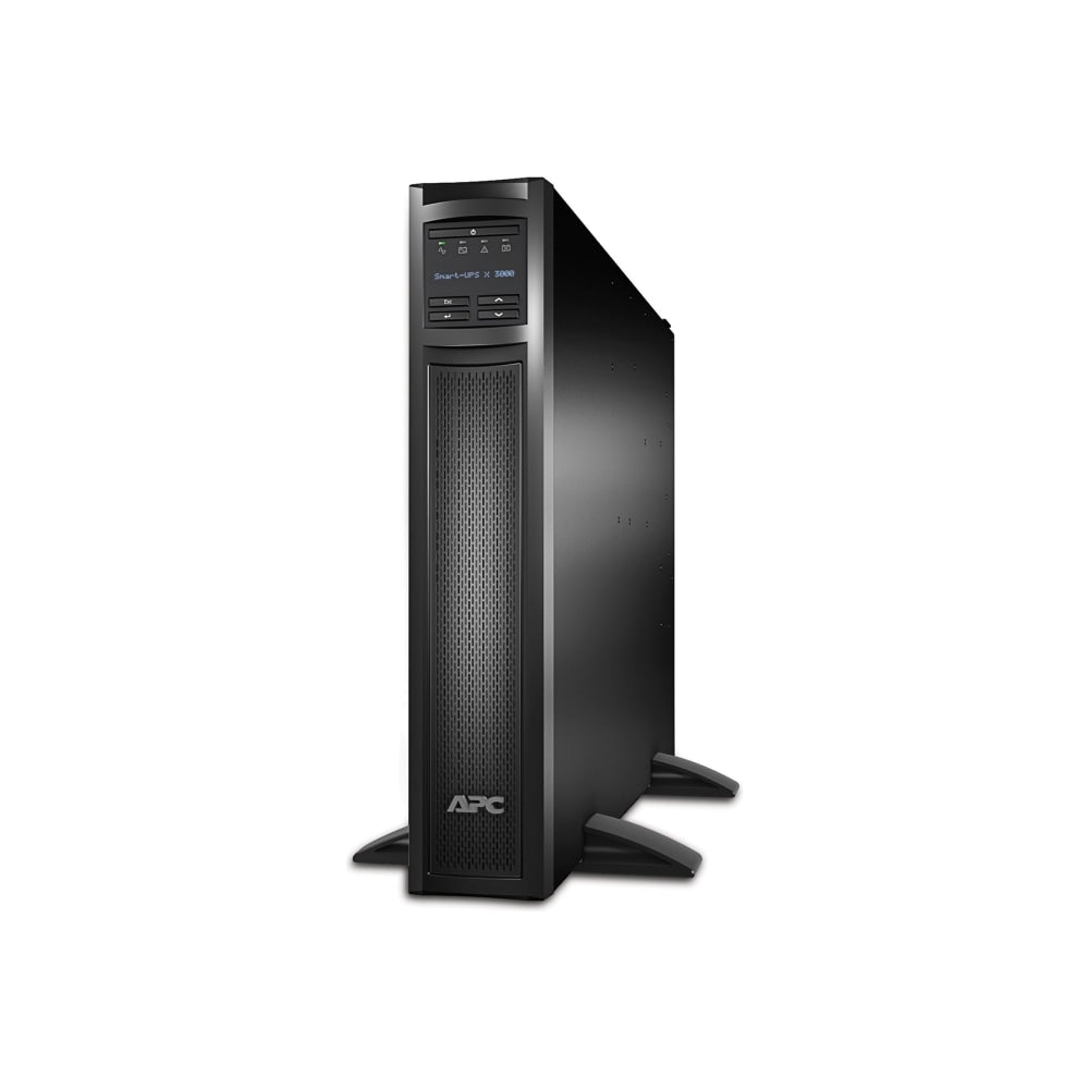 APC by Schneider Electric Smart-UPS 3000 VA Tower/Rack Mountable UPS - 2U Rack-mountable - 3 Hour Recharge - 6 Minute Stand-by - 208 V, 230 V Input - 230 V AC Output - Sine Wave - Serial Port - USB - 1 x IEC 320-C19, 2 x IEC Jumper, 8 x IEC 320-C13