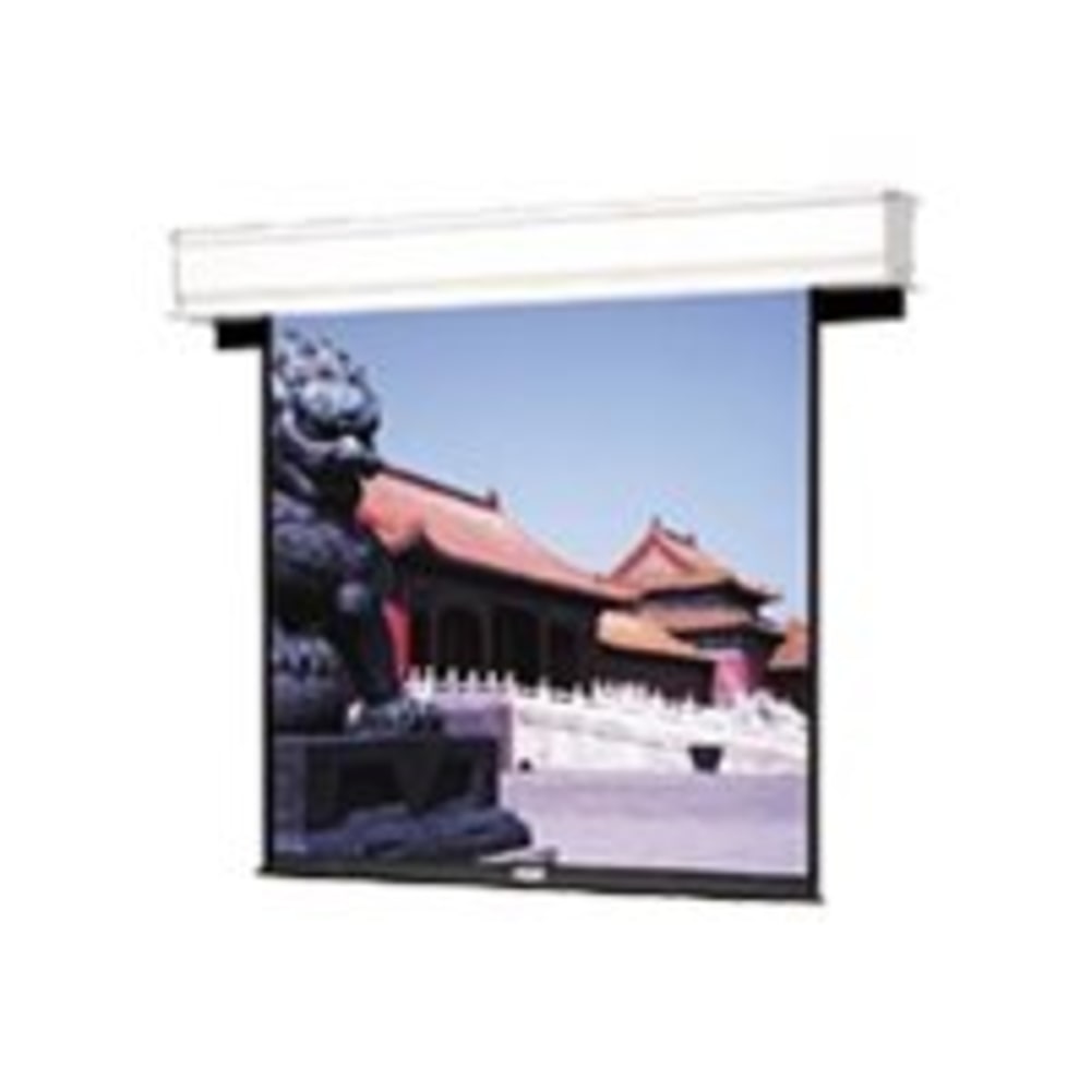 Da-Lite Advantage Deluxe Electrol Square Format - Projection screen - ceiling mountable - motorized - 120 V - 153in (152.8 in) - 1:1 - Matte White - white powder coat