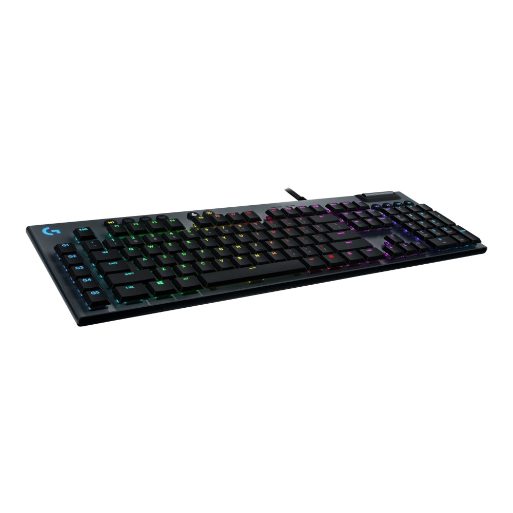 Logitech G815 LIGHTSYNC RGB Mechanical Gaming Keyboard With Low-Profile GL Clicky Key Switch