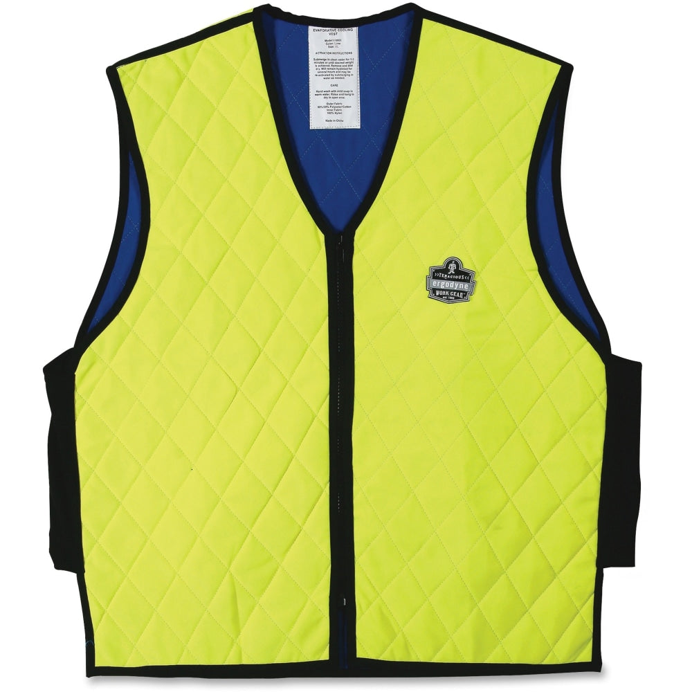 Ergodyne Chill-Its Evaporative Cooling Vest, Medium, Lime