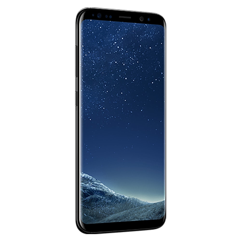 Samsung Galaxy S8 G950U Refurbished Cell Phone, Midnight Black, PSC100773