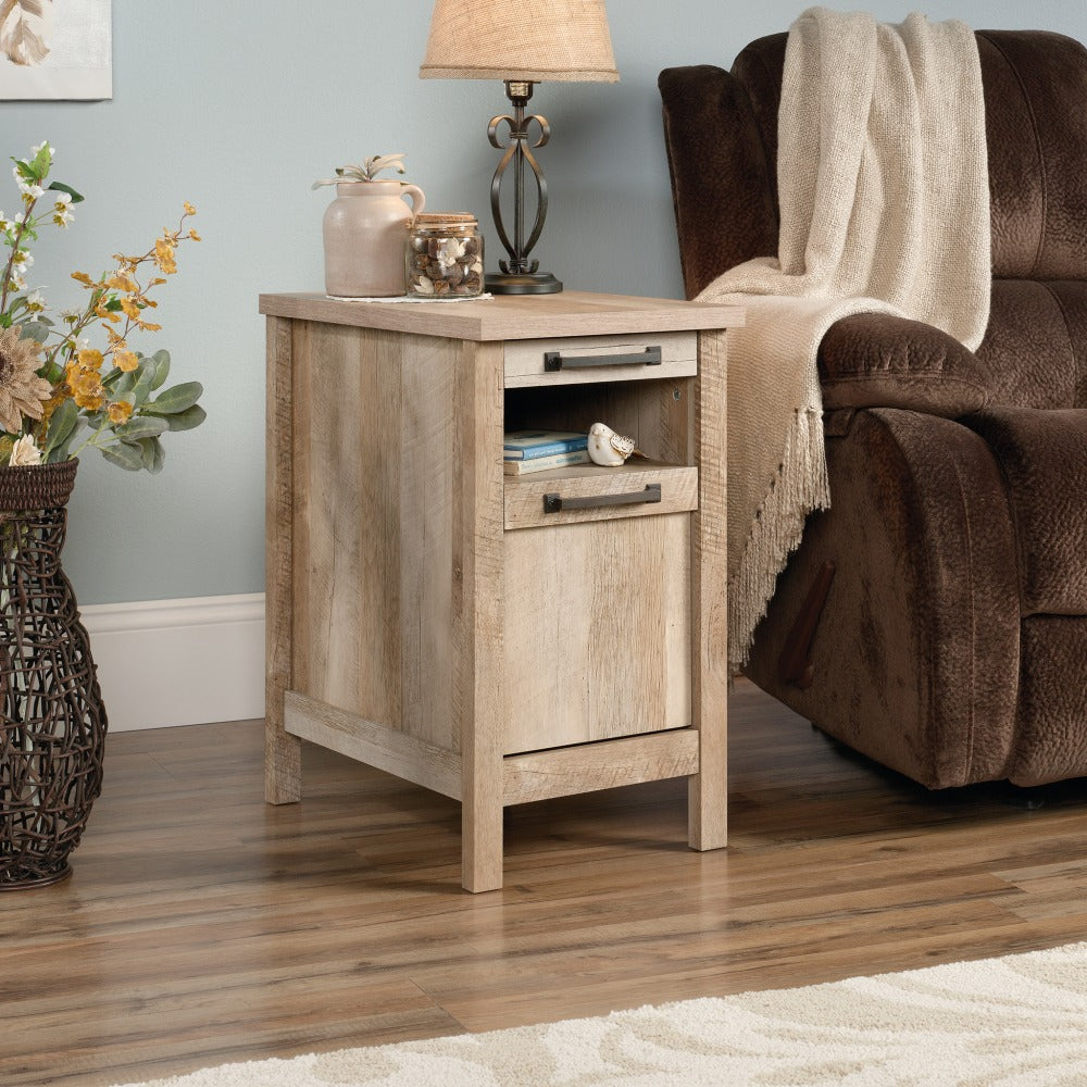 Sauder Cannery Bridge Side Table, Rectangular, Lintel Oak