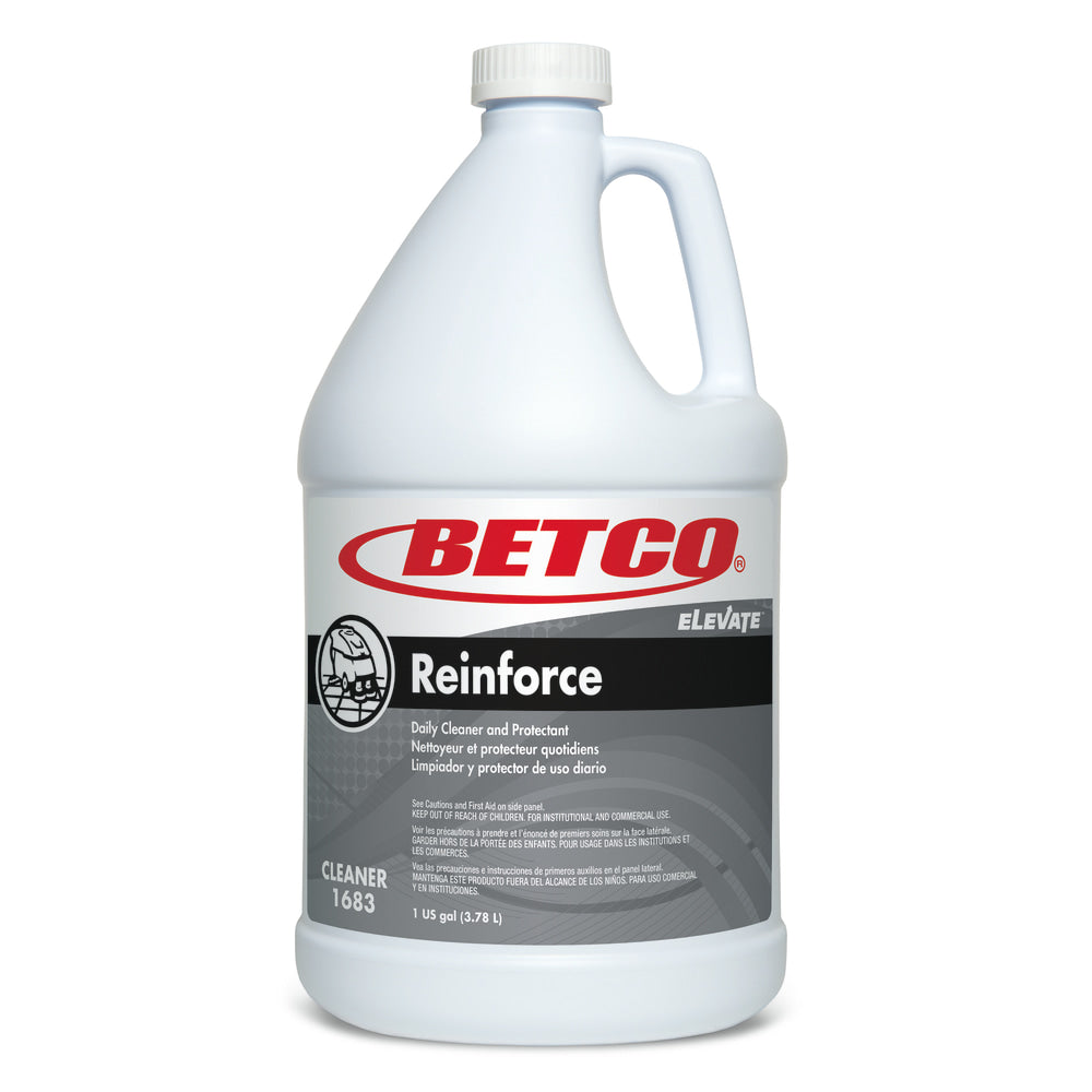 Betco Elevate Reinforce Cleaner, Citrus Scent, 128 Oz Bottle, Case Of 4