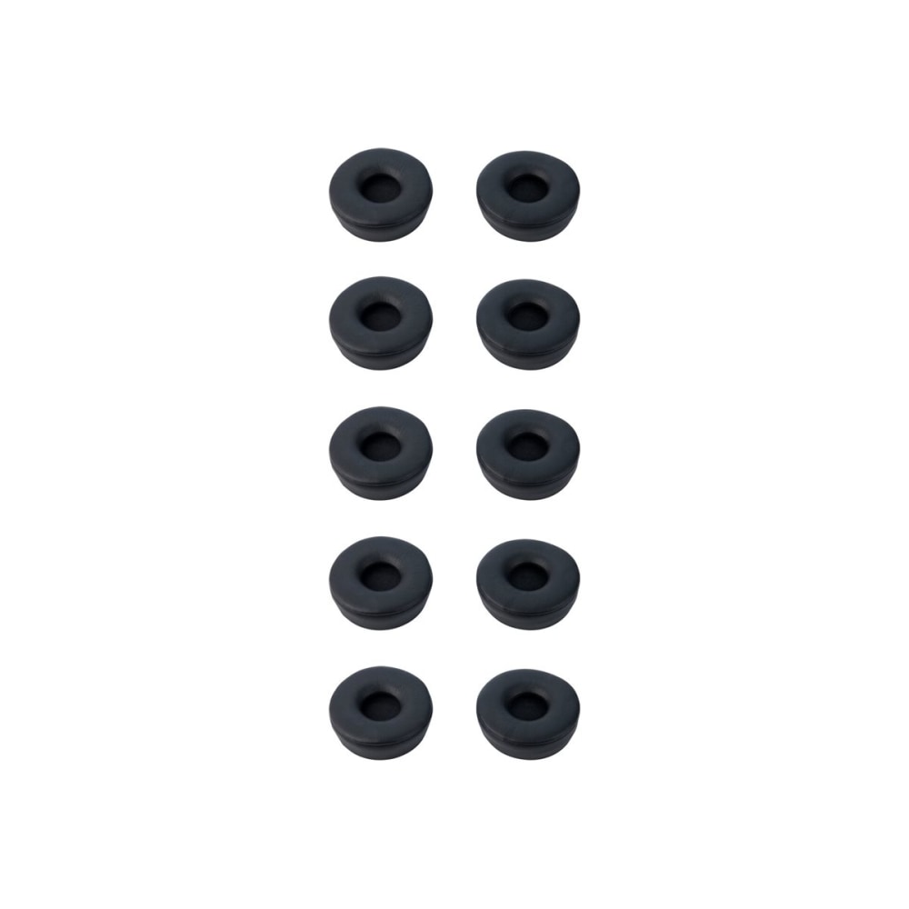 Jabra Engage Ear Cushions - 5 Pair - Black - Leatherette