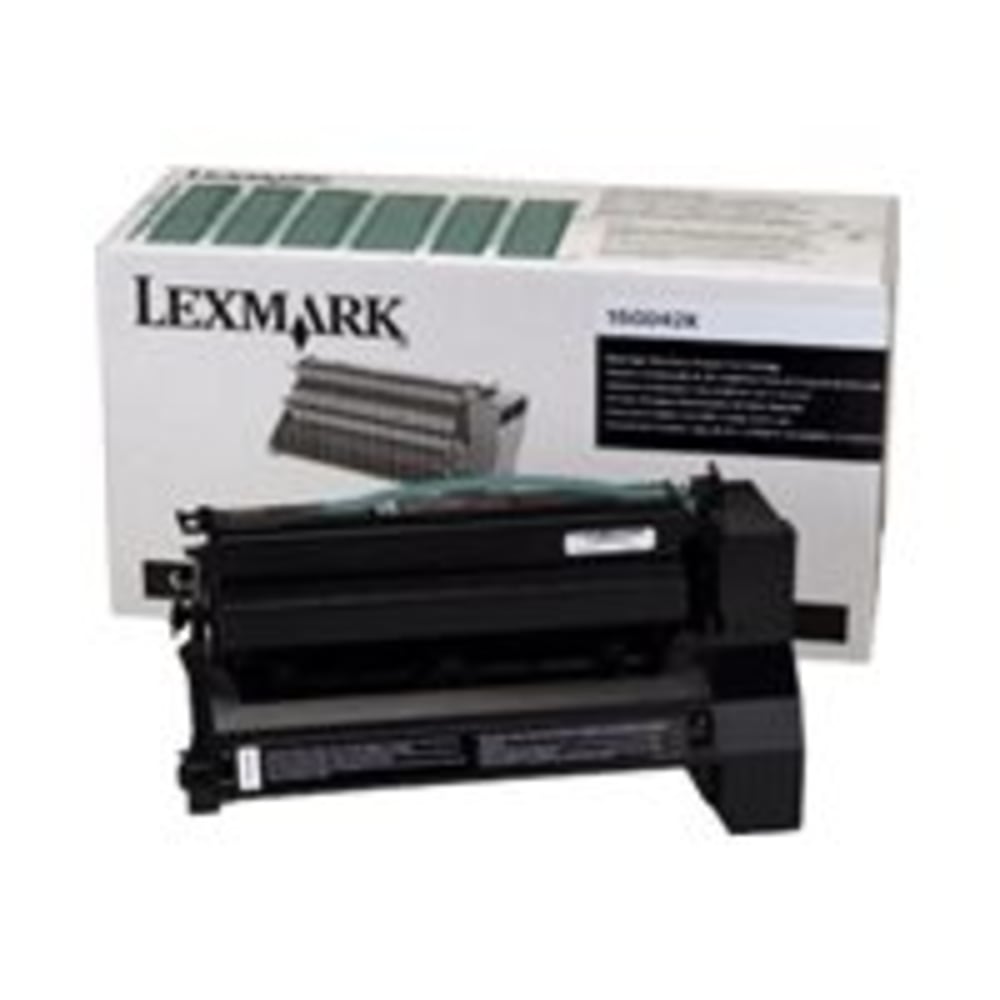 Lexmark 15G042K Black High Yield Return Program Toner Cartridge