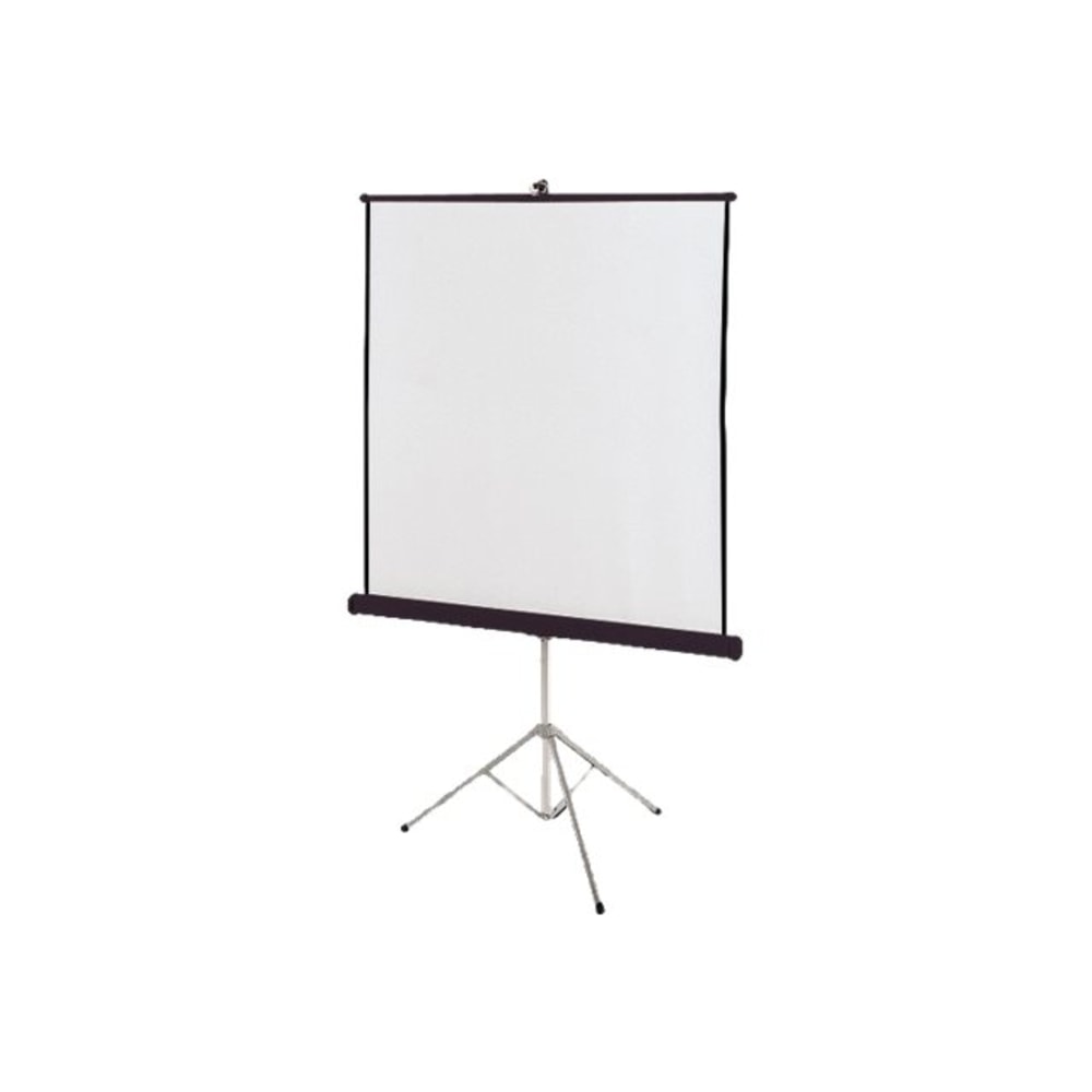 Quartet Portable Tripod Projection Screen, 70in x 70in