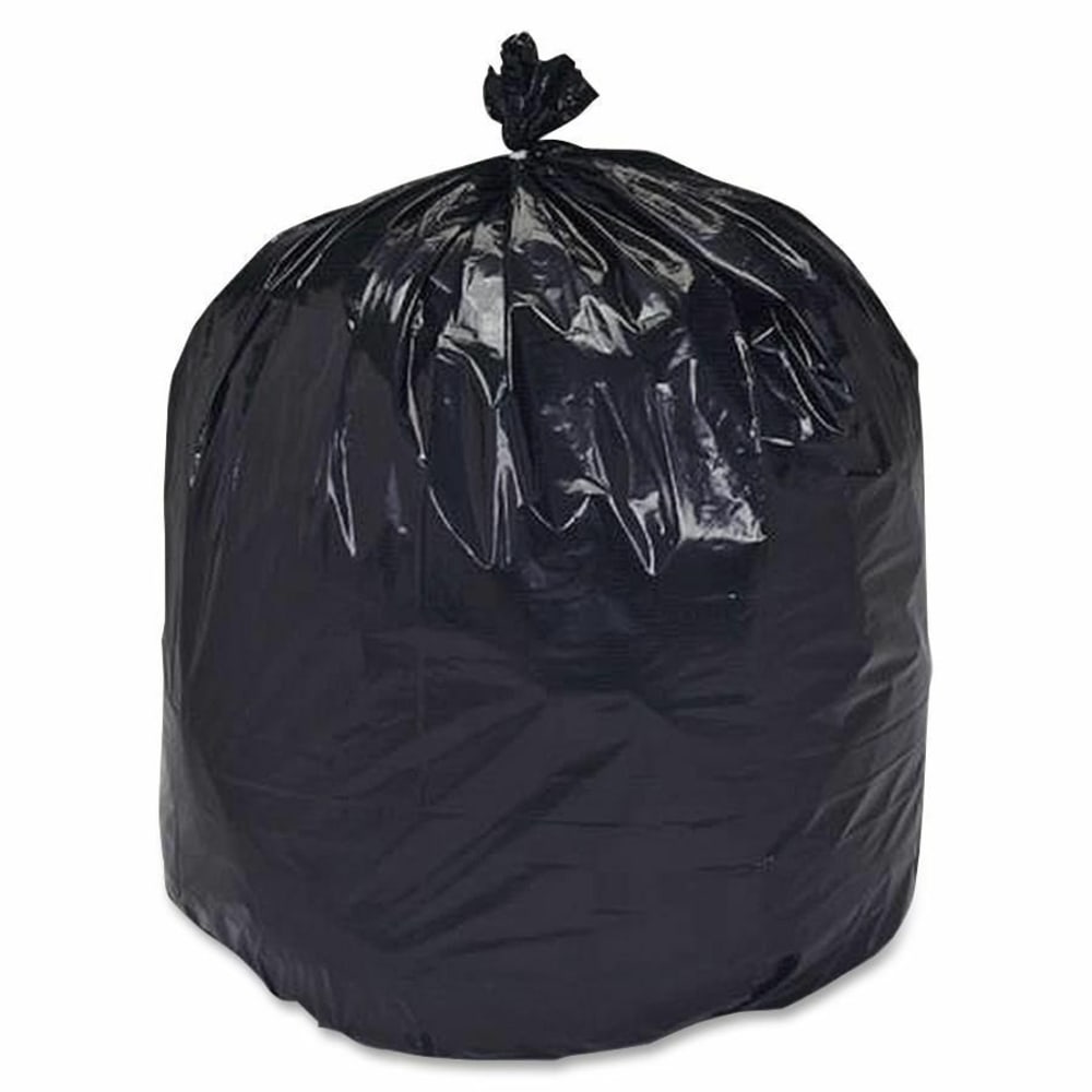 SKILCRAFT Trash Can Liners, Heavy Duty, 38in x 60in, 55-60 Gallon, Carton Of 100 (AbilityOne 8105-01-386-2399)