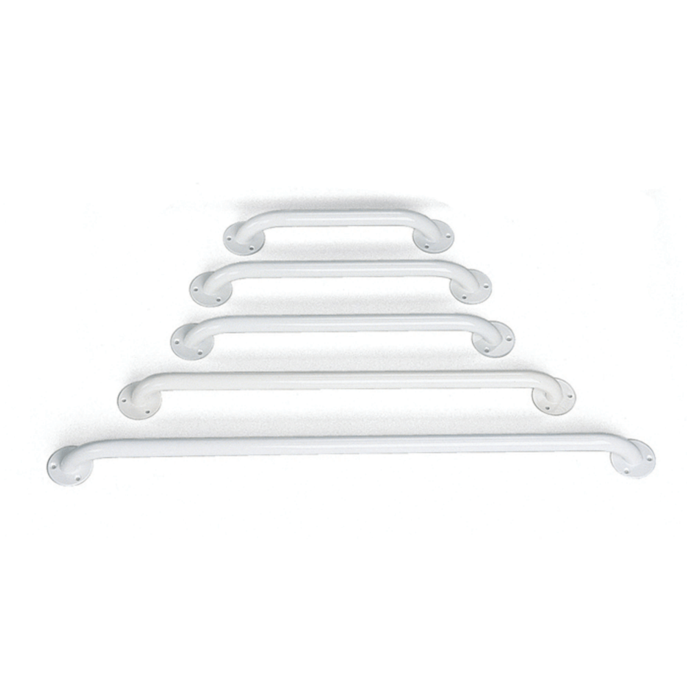 Medline Enamel Grab Bars, 24in, Case Of 3