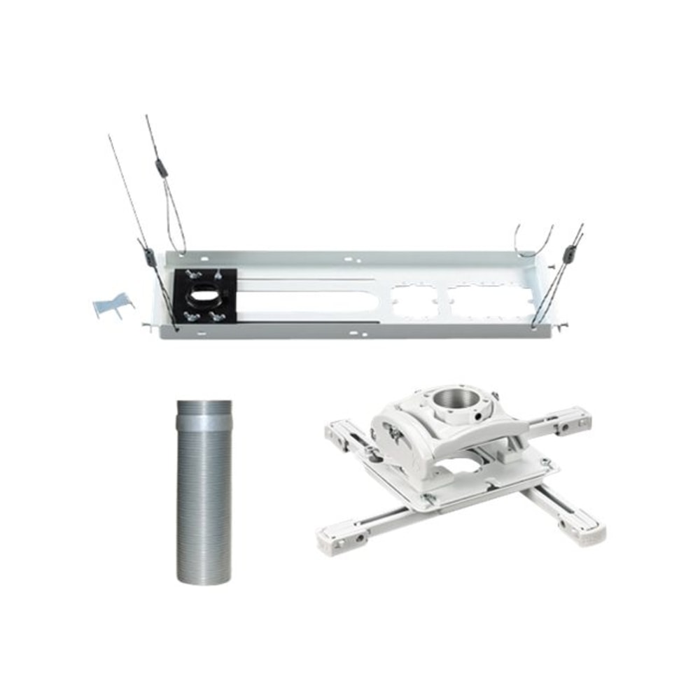 Chief RPA Elite Universal Projector Kit - Includes Projector Mount, Threaded Column, and Suspended Ceiling Kit - White - Mounting kit (extension column, ceiling mount, suspended ceiling plate) - for projector - white - ceiling mountable