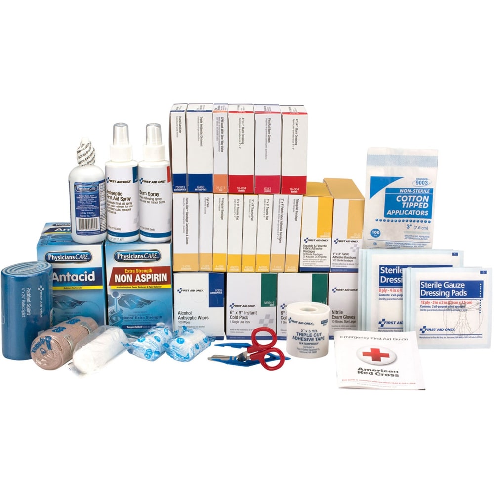 First Aid Only 90575 3-Shelf First Aid Kit Refill, 675 Pieces