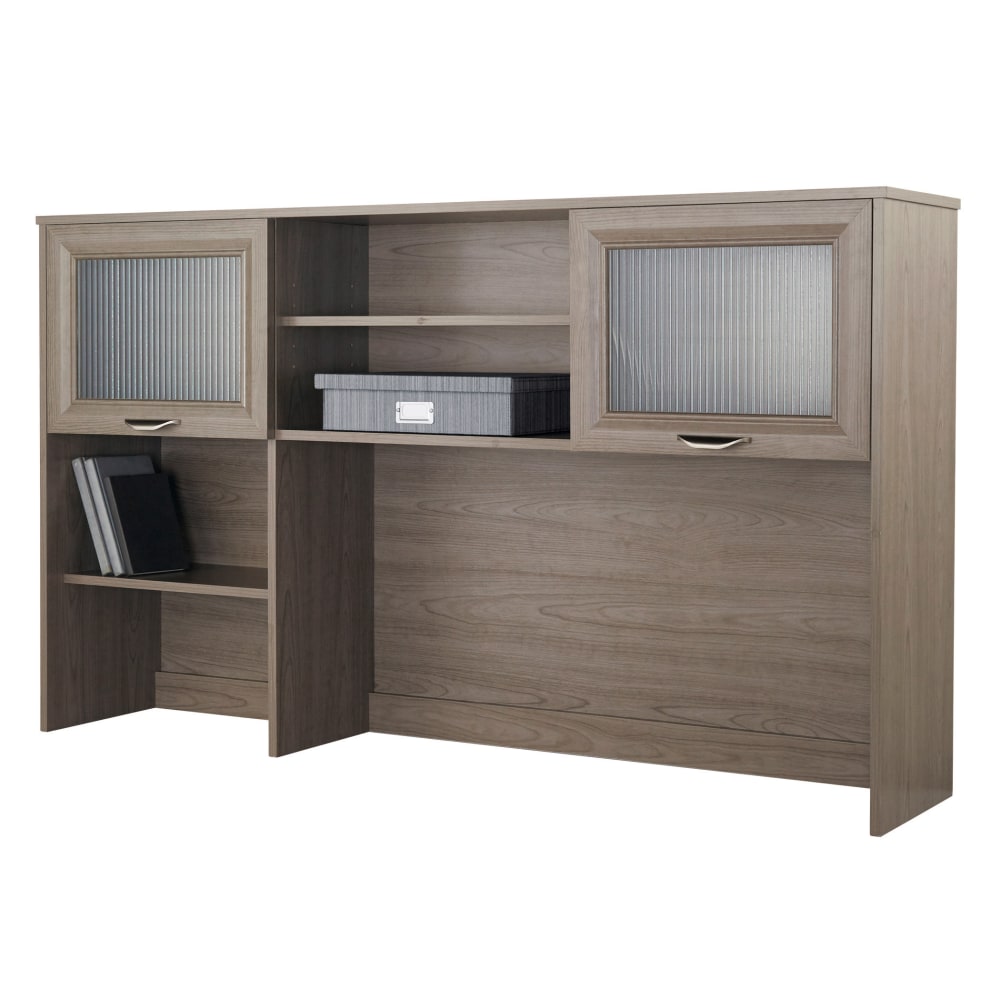 Realspace Magellan 58inW Hutch for Corner/L-Desk, Gray