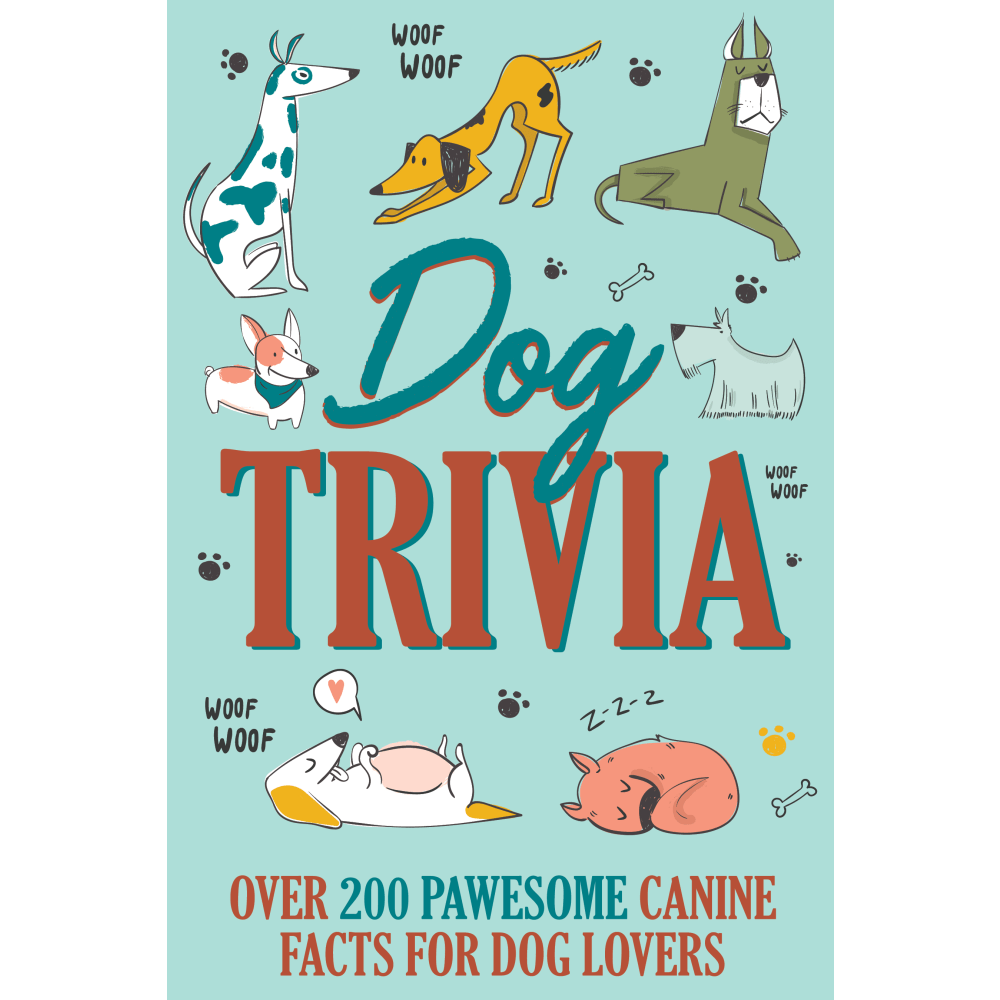 Willow Creek Press Softcover Gift Book, Dog Trivia