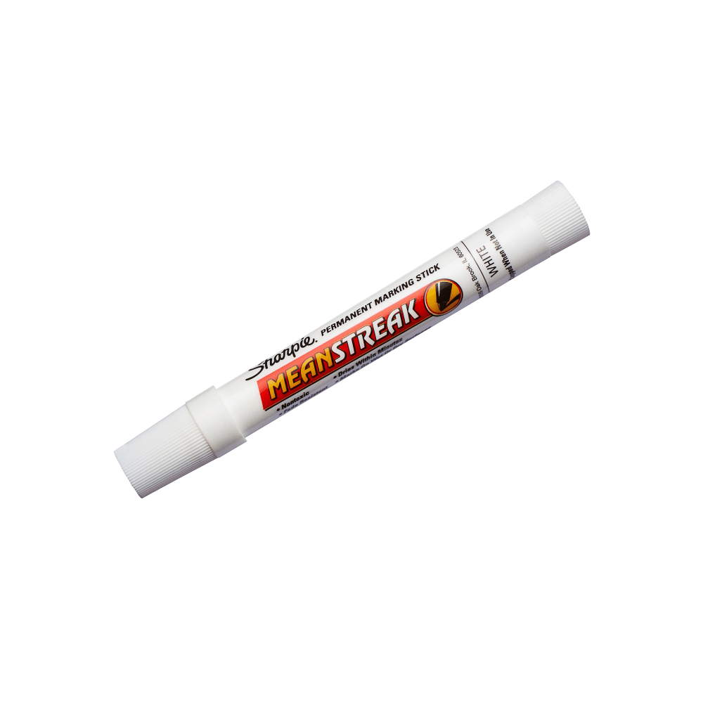 Sharpie Mean Streak Marker, White, 85018, Unpackaged