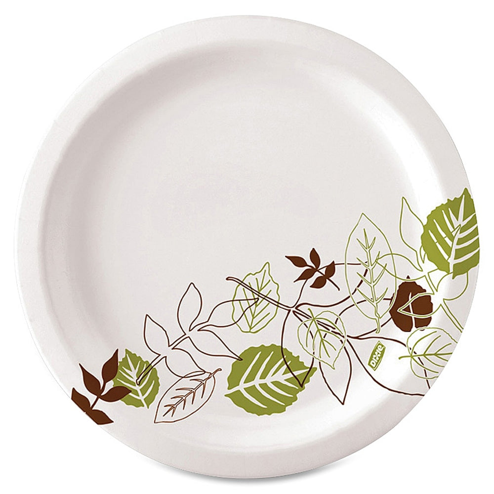 DIXIE 6 7/8IN MEDIUM-WEIGHT PAPER PLATES BY GP PRO (GEORGIA-PACIFIC), PATHWAYS, 500 PLATES PER CASE