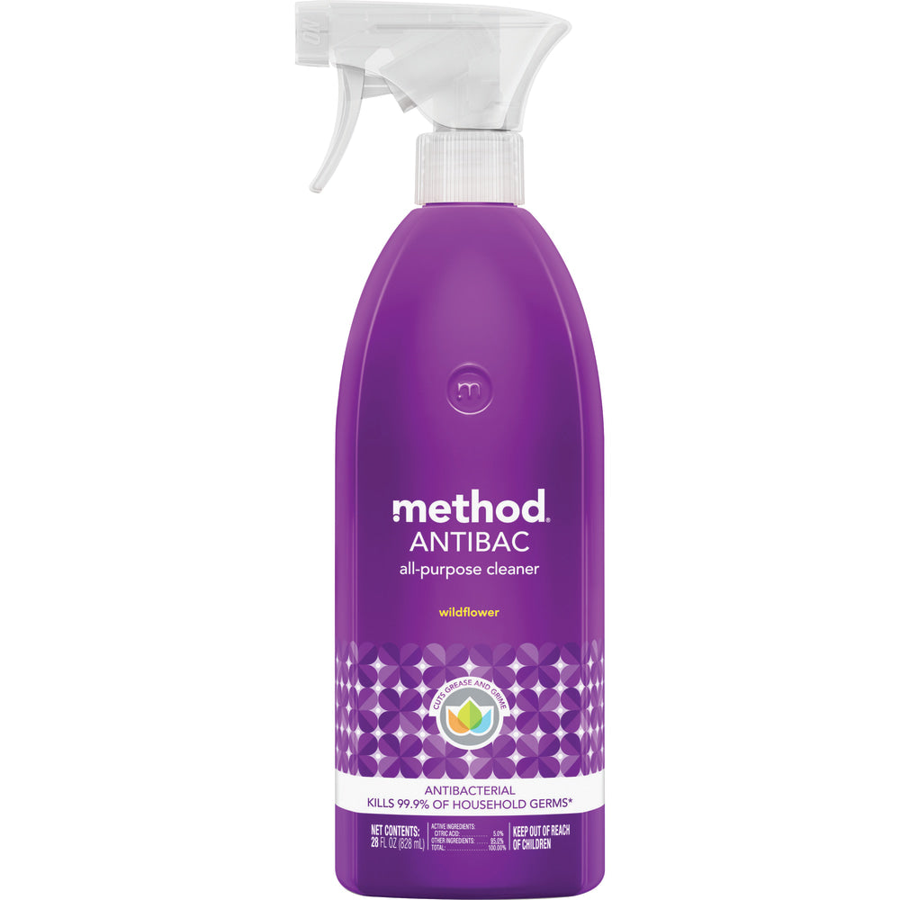 Method Antibac All-Purpose Cleaner, Wildflower, 28 Oz