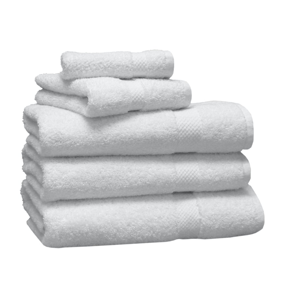 1888 Mills Whole Solutions Bath Towels, 27in x 56in, White, Pack Of 60 Towels