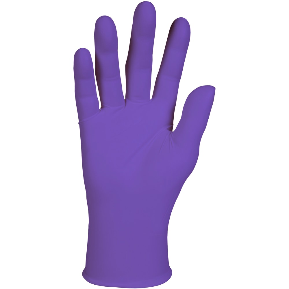 Kimberly-Clark Safeskin Nitrile Exam Gloves, Extra-Large, Purple, Box Of 90