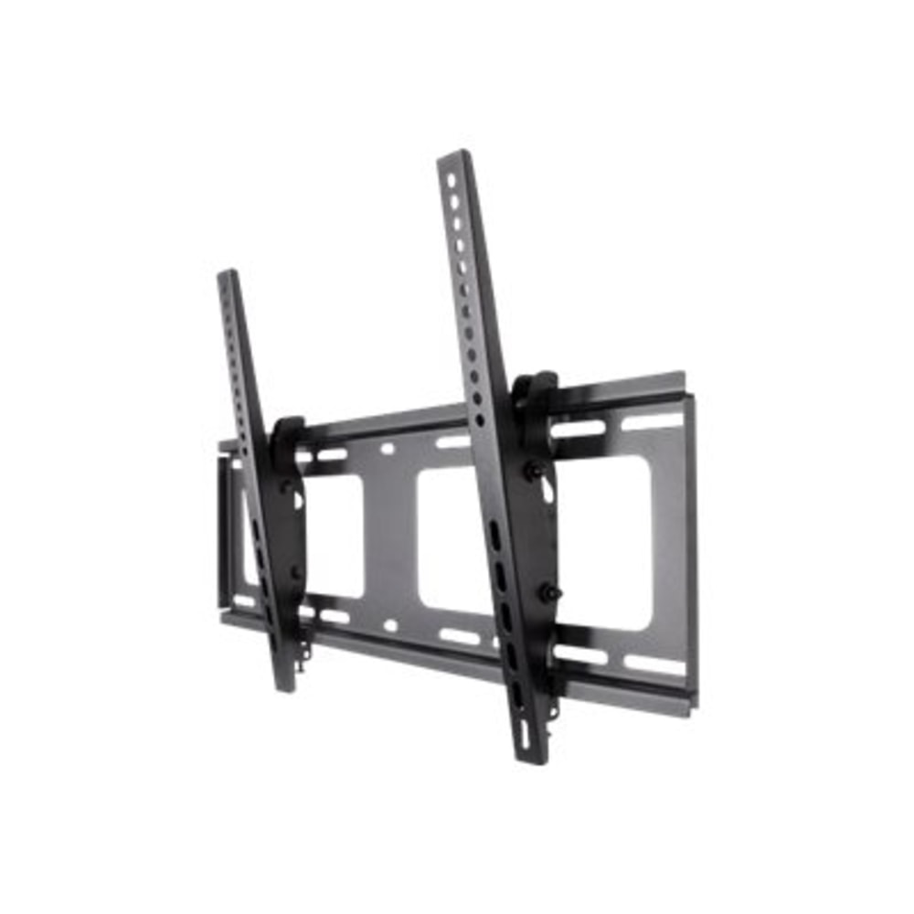 Manhattan TV & Monitor Mount, Wall, Tilt, 1 screen, Screen Sizes: 37-65in, Black, VESA 200x200 to 600x400mm, Max 80kg, LFD, Lifetime Warranty - Bracket - for LCD TV - steel - screen size: 37in-80in - wall-mountable