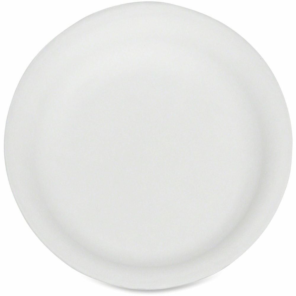 SKILCRAFT Disposable Paper Plates, 9in, White, Pack Of 500 (AbilityOne 7350-00-290-0594)