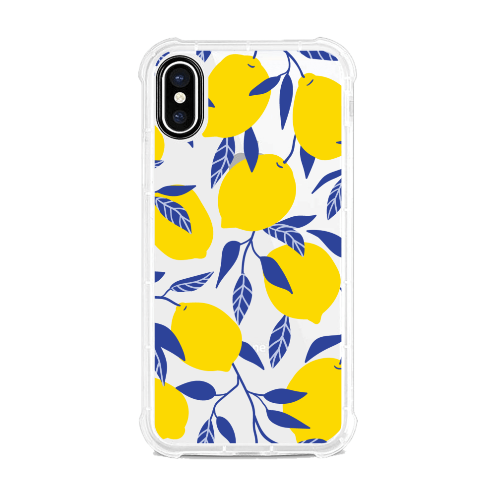 OTM Essentials Tough Edge Case For iPhone Xs Max, Lemon, OP-XP-Z126A