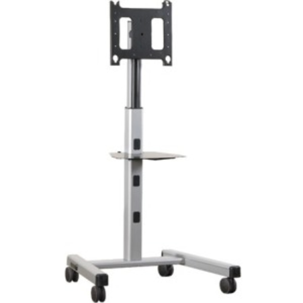 Chief Mobile Cart Kit: MFCUS with PAC700 Case - Up to 55in Screen Support - 125 lb Load Capacity - Flat Panel Display Type Supported37.1in Width - Floor Stand - Silver