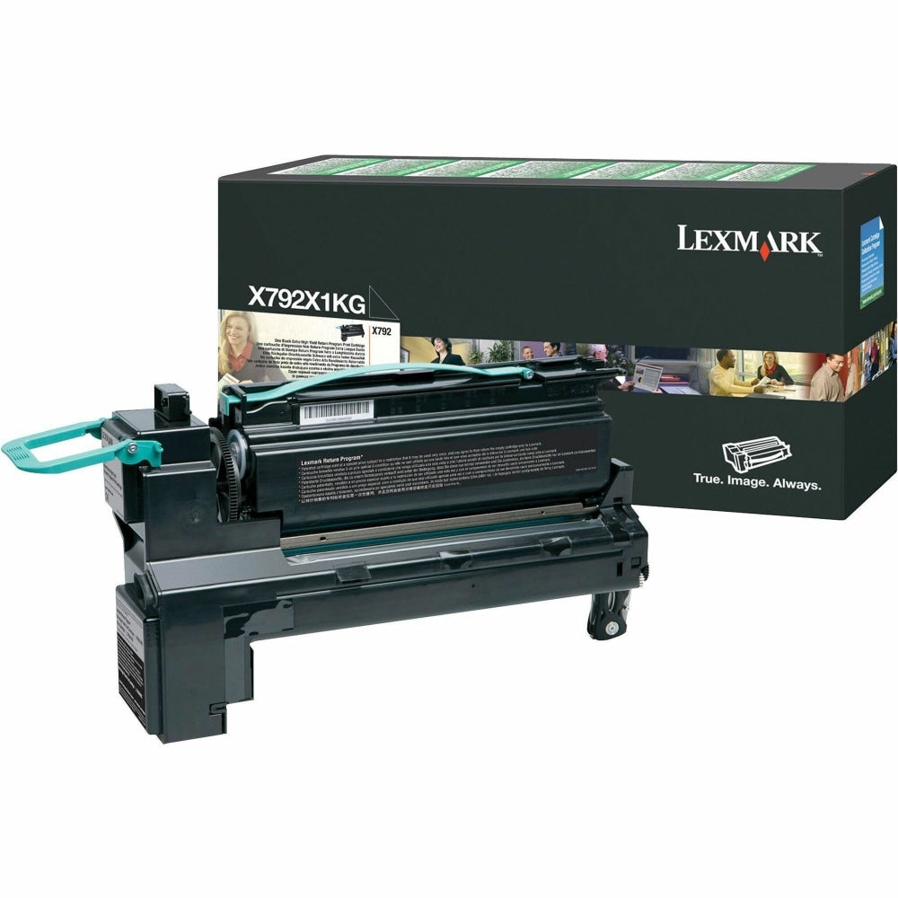 Lexmark X792X1KG Black Extra-High Yield Return Program Toner Cartridge