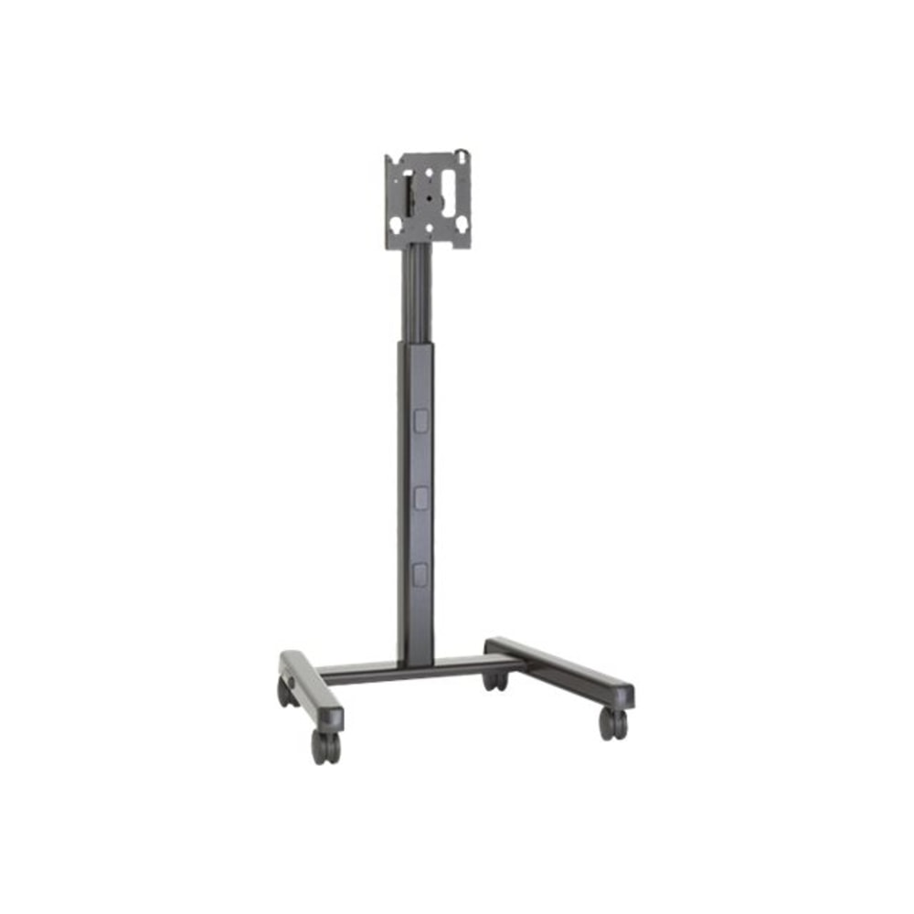 Chief Medium Mobile Flat Panel Mobile Cart - For Displays 32-65in - Black - Cart - for LCD display - black - screen size: 30in-55in