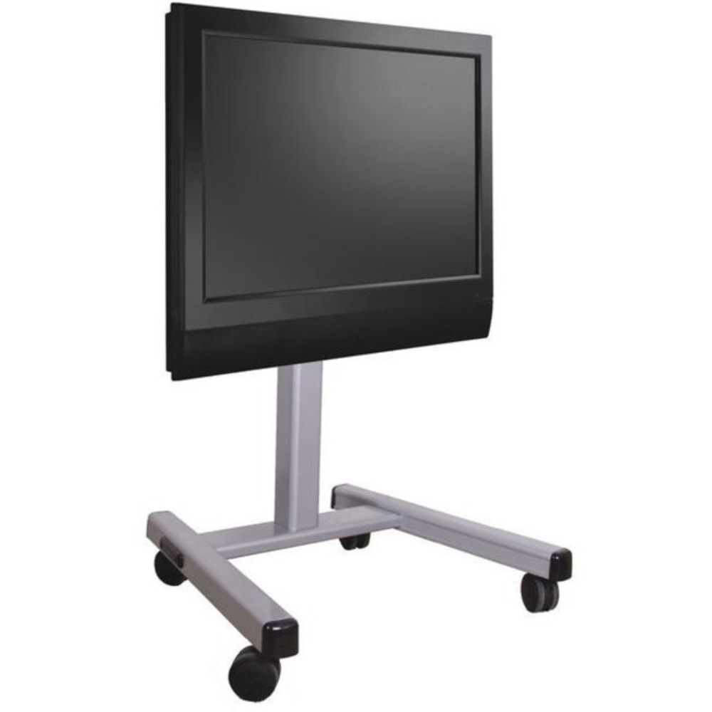 Chief PFC-US Universal Flat-Panel Display Mobile Cart, 80.6inH x 31.1inW x 32inD, Silver