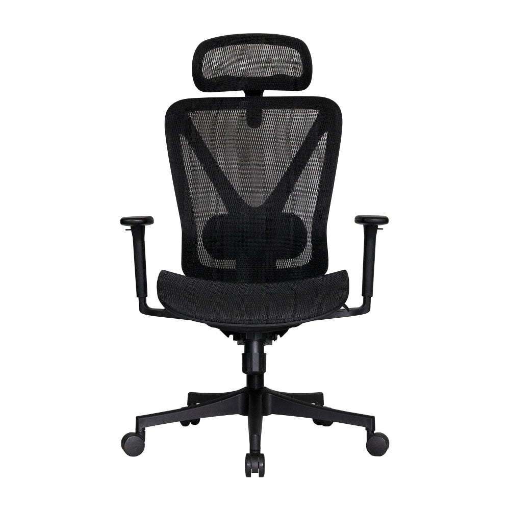 WorkPro 3000 Series Ergonomic Mesh/Mesh High-Back Chair, Black/Black