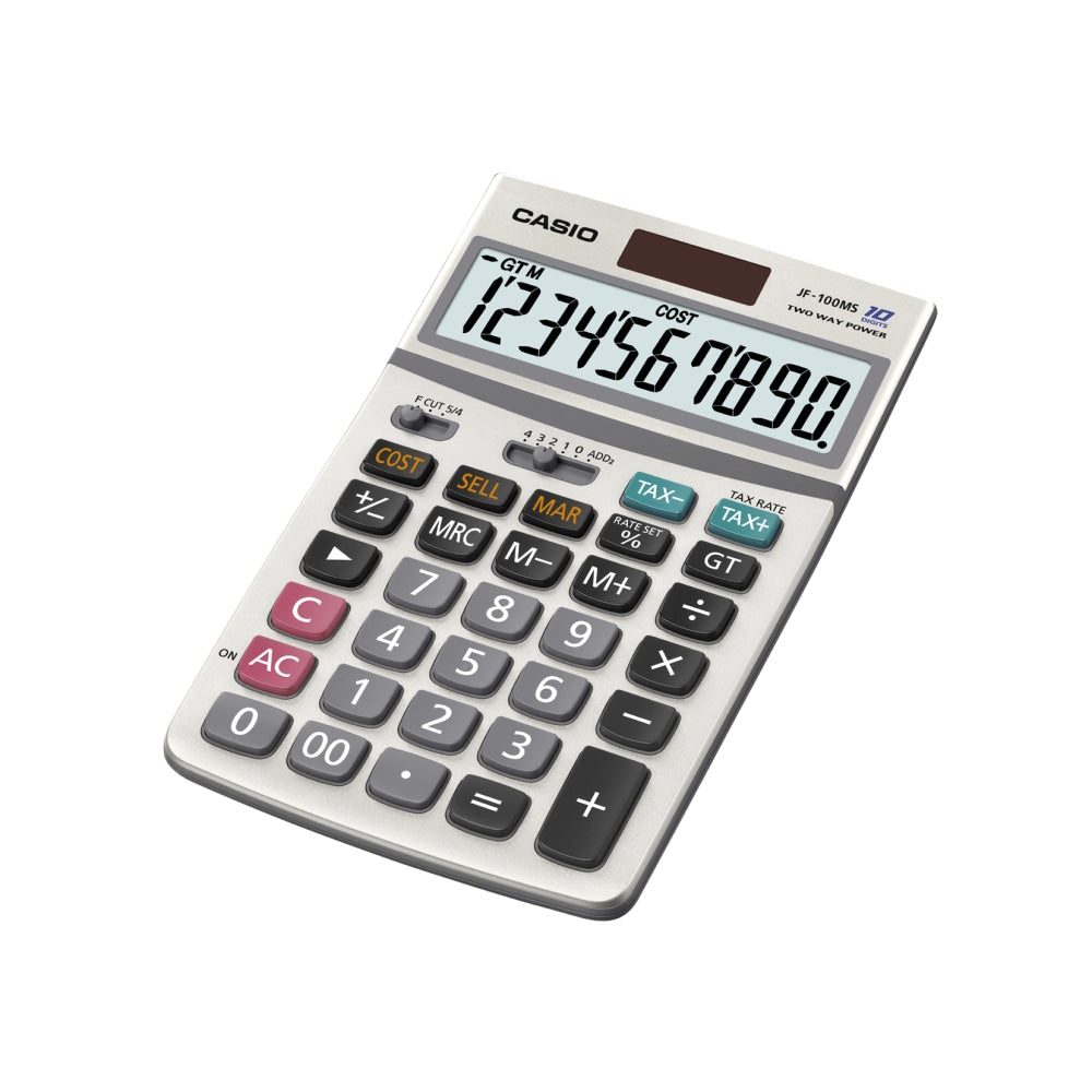 Casio JF100BM Solar/Battery-Powered Calculator