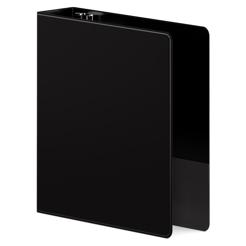 Wilson Jones Heavy-Duty 3-Ring Binder, 2in D-Rings, Black