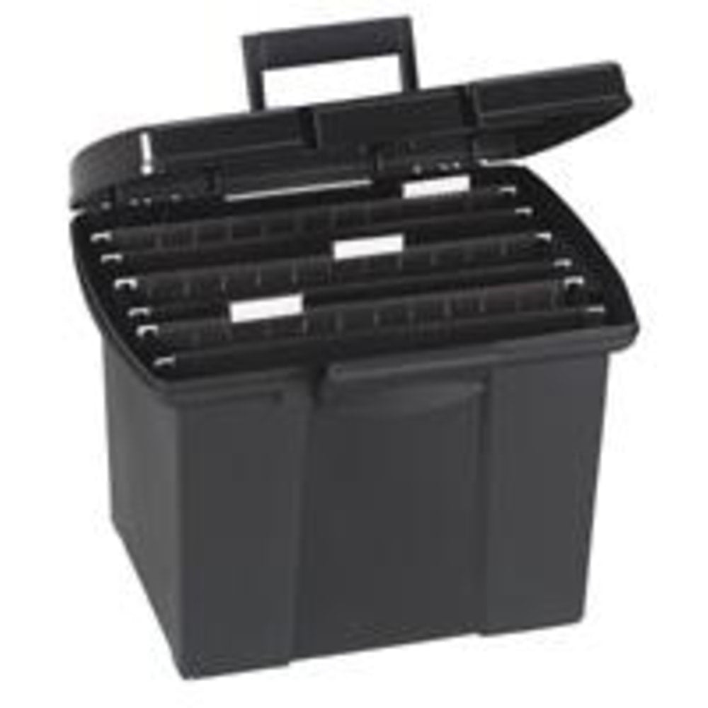 Esselte SpaceMaker Box Office Storage File, Black