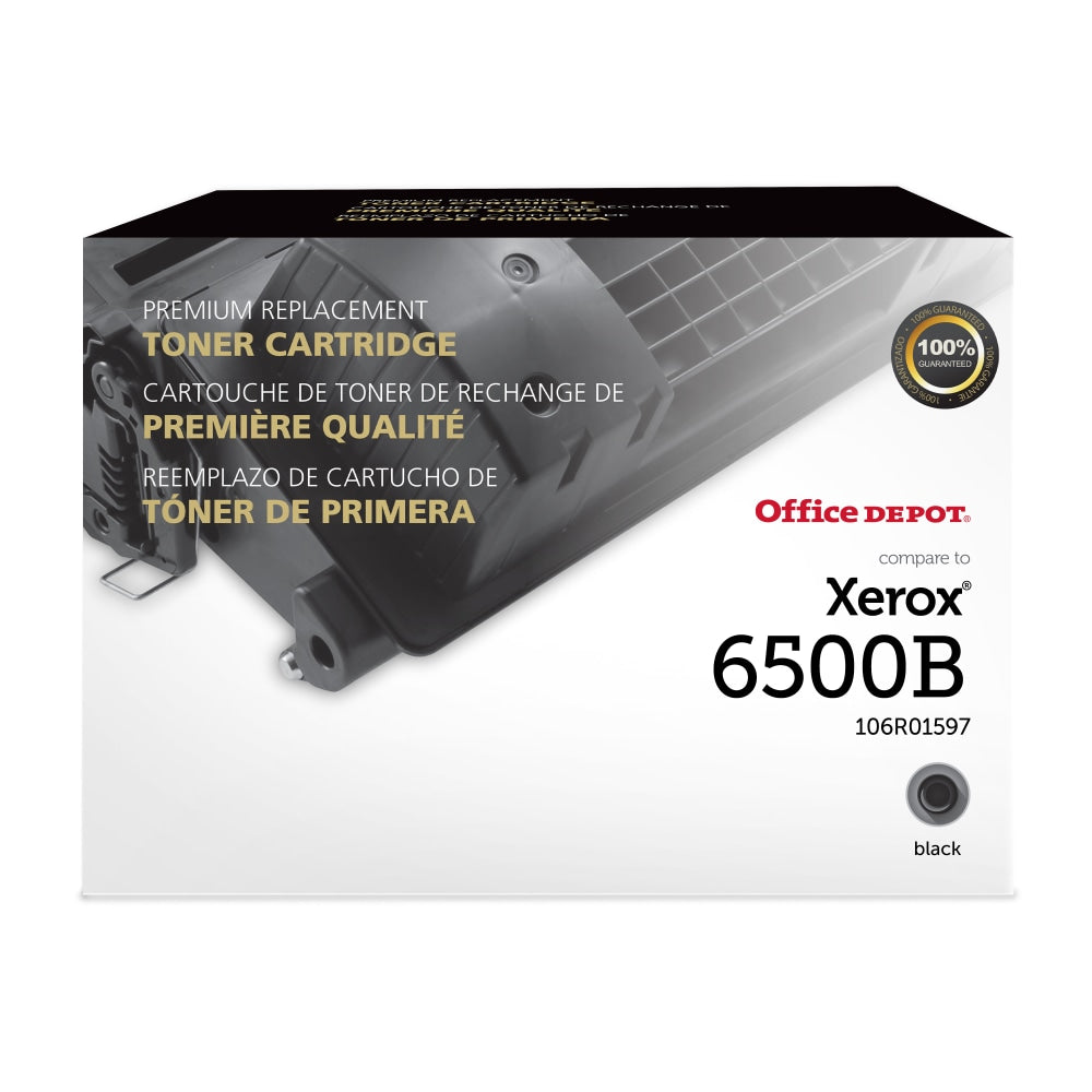 Office Depot Remanufactured Black High Yield Toner Cartridge Replacement For Xerox 6500, OD6500B