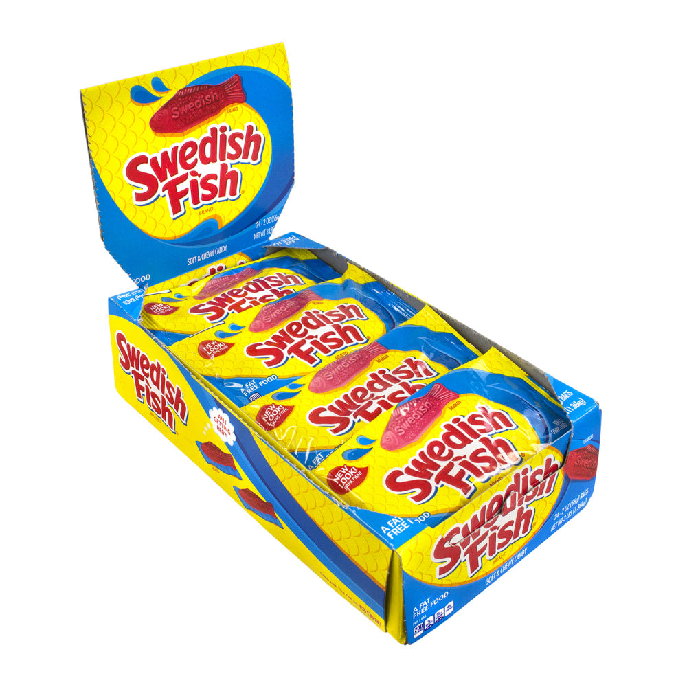 Swedish Fish, 2 Oz, Box Of 24 Packs