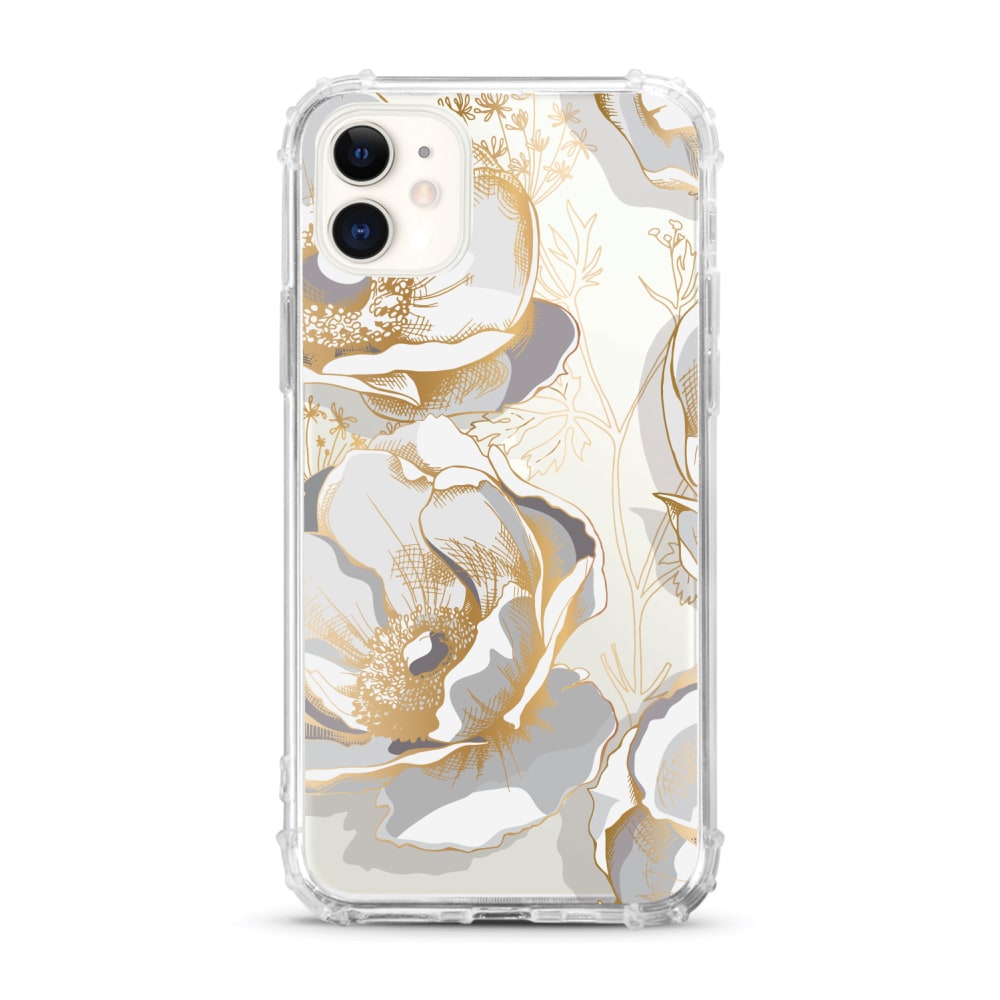 OTM Essentials Tough Edge Case For iPhone 11, Water Lilies, OP-ACP-Z118A