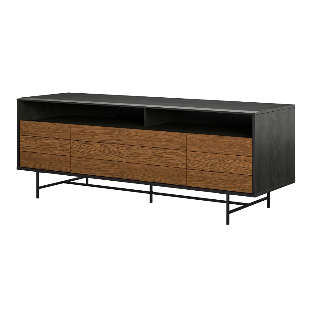 Ameriwood Home Reznor TV Stand For 70in TVs, Black