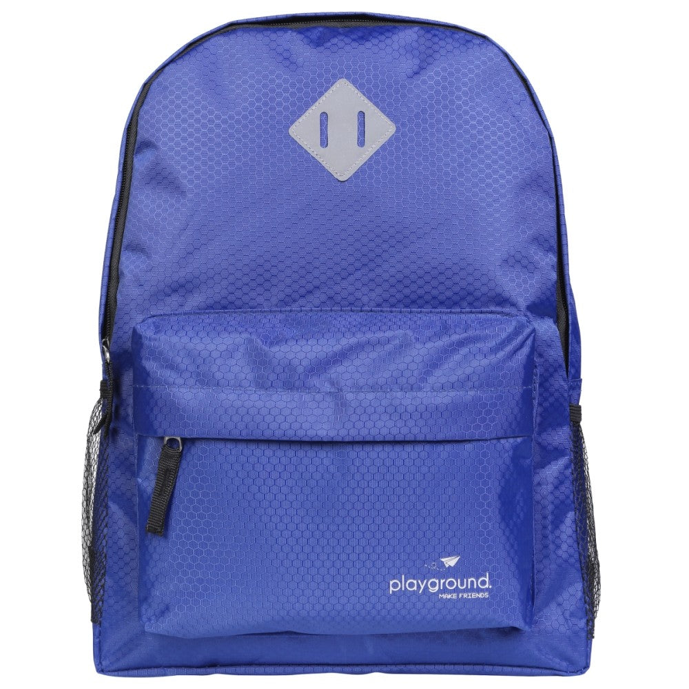 Playground Hometime Backpacks, Royal Blue, Pack Of 12 Backpacks