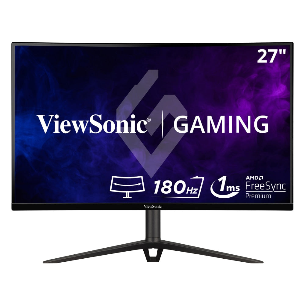 ViewSonic VX2718-2KPC-MHD 27in QHD LCD Curved Gaming Monitor, FreeSync