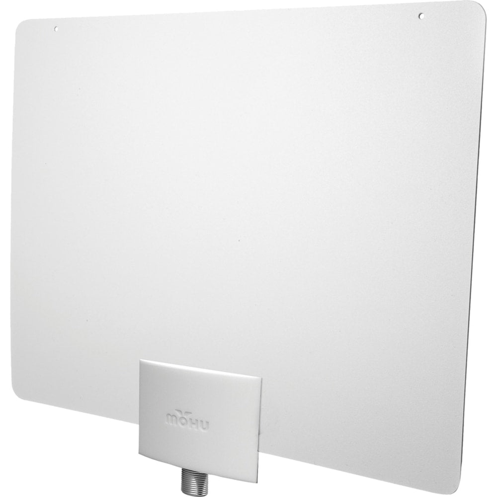 Mohu Antenna - Upto 60 Mile - Indoor, HDTV Antenna - White - Multi-directional