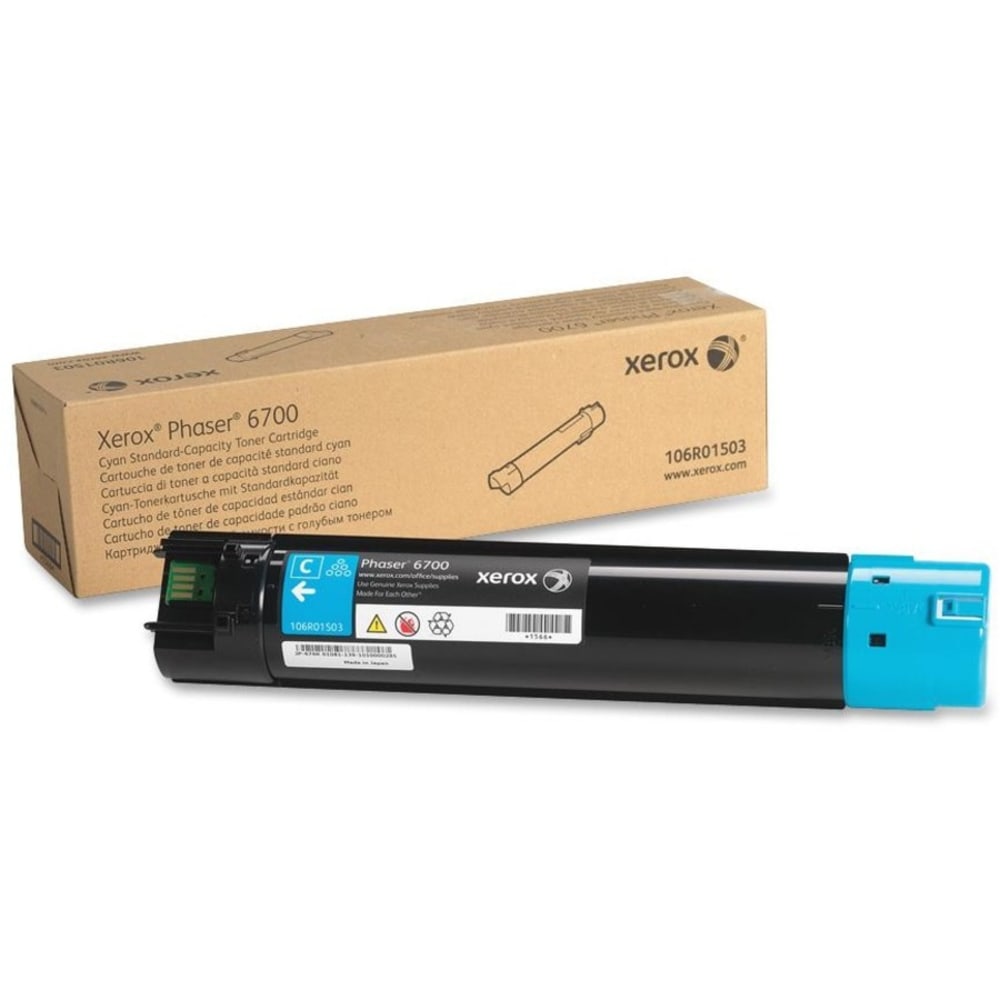 Xerox 6700 Cyan Toner Cartridge, 106R01503