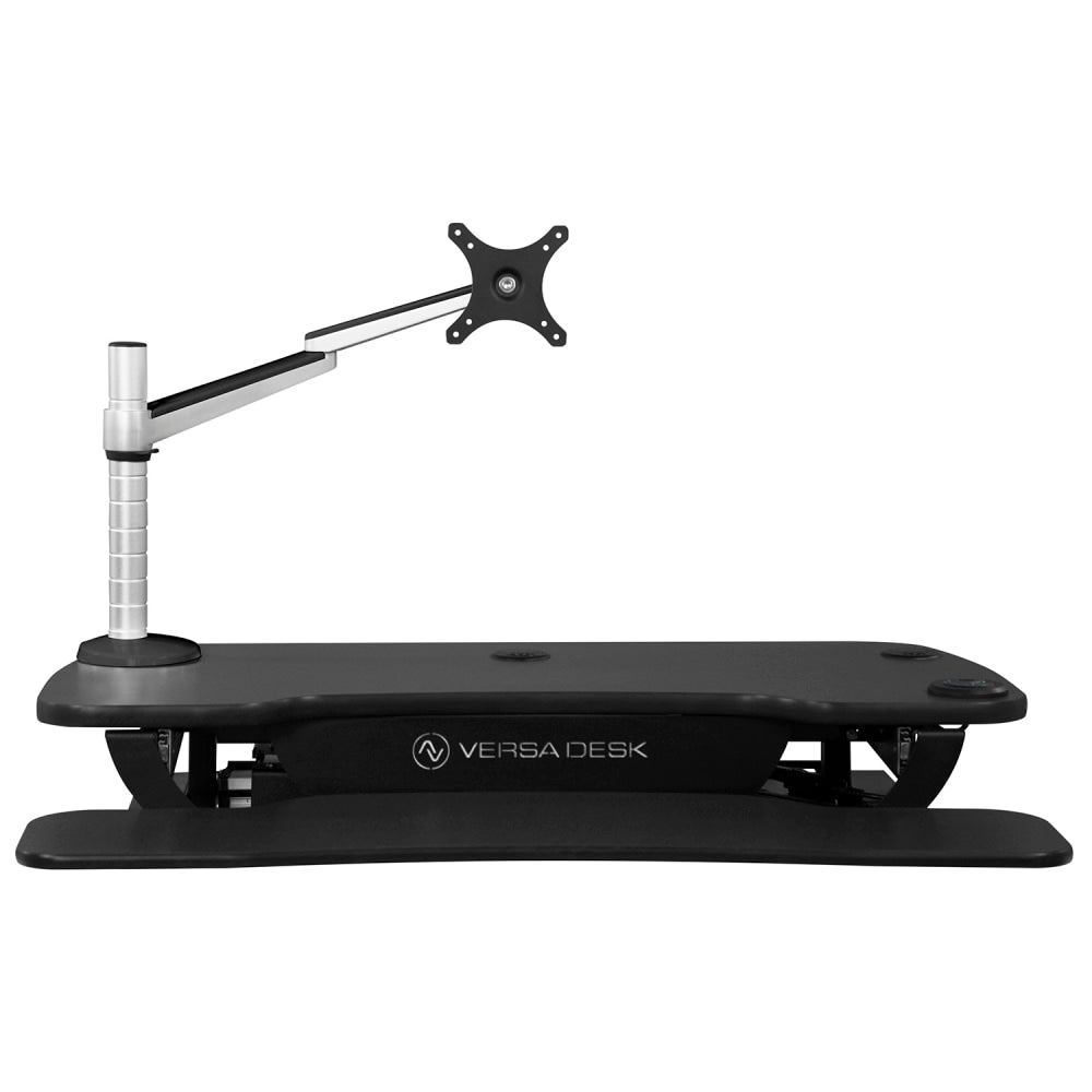 VersaDesk OmniView Single Monitor Arm, Silver