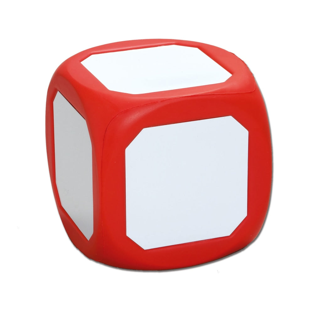 Learning Advantage Magnetic Write-On/Wipe-Off Die, 4 1/2in x 4 1/2in, Grades K-5, Red/White