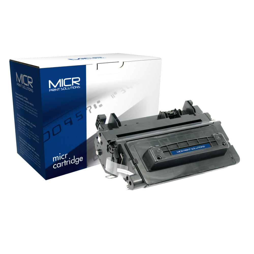 MICR Print Solutions Remanufactured Black Toner Cartridge Replacement For HP CE390A